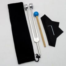 Aluminum Alloy 68.5HZ Tuning Fork Yoga Meditation 68.02HZ Diapason Therapy Tuning Forks Chakras Set Percussion Instruments