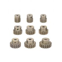 SURPASS HOBBY Metal Pinion Motor Gear for 1/10 RC Car Truck 32DP 3.175mm 12T 13T 14T 15T 16T 17T 18T 19T 20T
