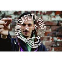 Non-Safety Pins By Juan Colas Gimmicks Illusions Close Up Magic Tricks Street Magia Props Magician Funny Games Mentalism Magic