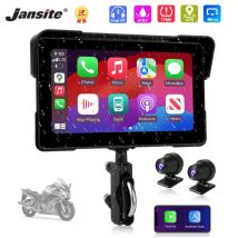7 Zoll 2K HD Motorrad DVR Navigation GPS Wireless CarPlay Android Auto Bildschirm für Motorrad Tragbarer Moto Monitor