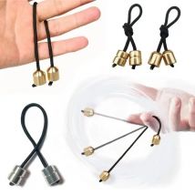 Begleri Fidget Finger Slippery Copper Ball Toy Finger Techniques Male and Female Anxiety Relieving Finger Techniques Game