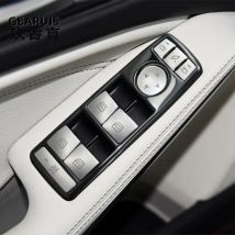 Car Door Window Glass Lift Button switch Repair Cover Decals Trim For Mercedes Benz CLS W218 GLE W166 GLS X166 Interior Armrest