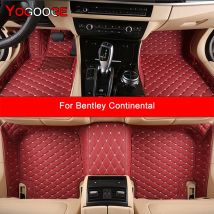 YOGOOGE Custom Car Fußmatten für Bentley Continental Auto Teppiche Fuß Coche Zubehör