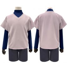 HOLOUN Hunter Anime Killua Zoldyck Cosplay Kostüm T-shirt Shorts Cos Convention Täglichen Verschleiß Weihnachten Neujahr Geschenk
