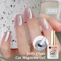 UR SUGAR 15 ml Gelee Glas Katze Magnetische Gel Nagellack Semi Permanent Nail art Maniküre Soak Off LED UV Gel Nagellacke