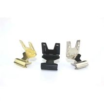 Pop Metall Clip Bäckerei Shop Preisschild Schild Karte Display Snap Label Halter Silbrig Gold Schwarz Werbeklemme