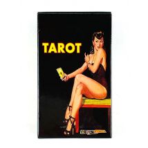 Big Size Tarot Deck 78pcs Cards Magazines Themed Tarot Card Deck With Guide Book,Party Game Cards Halloween and Christmas Gifts