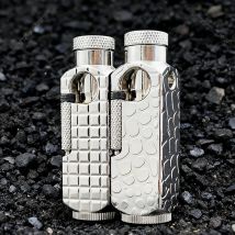 Retro handgemachte Original Kupfer geflammte Öl Feuerzeug personalisierte einfache Seite Slip Zündung Graben Vintage Maschine senden Geschenk