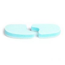 Pexmen 2Pcs Foam Toe Spacers 3 Layer Toe Separators for Toes Relief Friction Hammer Toes Overlapping Toes and Prevent Corns