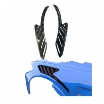 RS Style Carbon Fiber Car Front Fender Vents Trims für BMW M3 E92 E93 2Dr