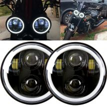 Faro moto da 5,75 pollici lampada Halo per Triumph Rocket iii 3 e Speed Triple & Street Triple & Thunde 5 3/4 pollici