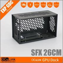 Aluminium gehäuse ocup4v2 oculink pci-e 4,0x4 Grafikkarte GPU Dock oculink/m.2 nvme Metallrahmen atx sfx externe Grafikkarten box