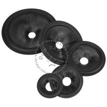 3 "/4"/5 "/6.5"/8 "Zoll Lautsprecher kegel Papier Becken Tieftöner gewebte Stoffe Becken Trommel Trumper Bass Ersatzteile 20mm/26mm/36mm Loch