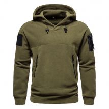 Hoodies für Herren 2025, neuer Herren-Kapuzenpullover, taktischer Outdoor-Herren-Kapuzenpullover, Herbst-Winter, dicke Kapuzenjacke, multifunktionale lässige Sportbekleidung