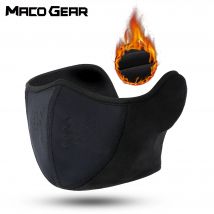 Winter Thermo Bandana Winddicht Ski Maske Halbe Gesichts Abdeckung Ohr Wärmer Outdoor Sport Radfahren Wandern Laufen Hals Gamasche Schal Männer