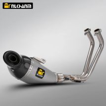 Motorcycle Full Systems Exhaust Escape Link Pipe Carbon Muffler DB Killer Slip On For MT-07 FZ-07 MT07 FZ07 2014 - 2022