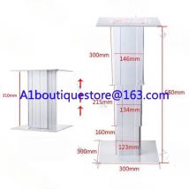 80 kg Hubplattform 310–680 mm automatische Höhenverstellung 110–220 VAC Aluminium für elektrischen Tatami-Hubtisch max