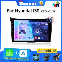 Srnubi 2 Din Android 12 Autoradio Hyundai I30 Elantra GT 2012 2013 2014 2015 2016 Lettore multimediale Carplay Auto Stereo GPS DVD
