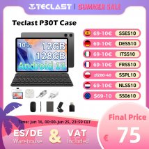 Teclast P30T Zestaw 10-calowy tablet Android 14 Max 12Gb Ram 128Gb Rom T606 8-rdzeniowy uniwersalny