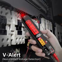 BSIDE S6X Multimetro intelligente Tester di tensione di carica USB Penna Punto di interruzione Tester elettronico AC DC Resistenza automatica dal vivo senza contatto Hz