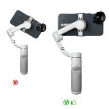 2 stücke verlängern Telefon clip + 3 stücke balancieren des Gegengewicht für dji om 4/4se/om 5 hand kardanisches Zubehör