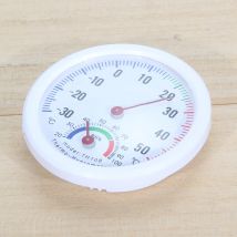 Thermometer-Hygrometer, Mini-Glockenförmiges analoges Hygrometer, leicht ablesbare Luftfeuchtigkeitsuhr, genaue Positionierung für Gärten, Terrassen