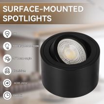 Faretto da incasso a LED 3 Cambia colore Decorazioni per elettrodomestici Faretto Lampade da soffitto per interni Apparecchi per camera Luci lustre per camera da letto Spot a LED