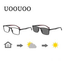 Photo chrome bifokale Lesebrille Männer sehen in der Nähe Leser sehen weit graue Sonnenbrille Männer Presbyopie kann mit Zylinder grad benutzer definiert werden