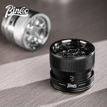 BINCOO 58MM/58,35MM Kaffeeverteiler Fünf-Oren-Verteilungswerkzeug Einstellbare Tiefe Espresso-Nivellierwerkzeug Barista-Zubehör