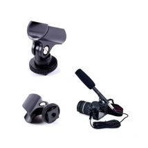 DSLR Camera Hot Shot Microphone Stand for 19-21mm Diameter Microphone Clips for Interview DSLR Camera Holders Mount K1KF