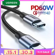 UGREEN 60W 100W cavo USB da tipo C a USB C per Macbook iPad Samsung Xiaomi PD cavo di ricarica