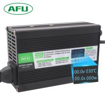 Caricabatteria LiFePO4 da 29,2 V 10A per batteria LiFePO4 8S 25,6 V 24 V Caricabatterie intelligente Display OLED Caricatore rapido