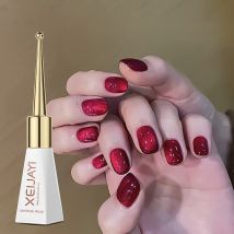1Pcs XEIJAYI Magnetische Katzenauge Gel Nagellack Rot/Rosa/Weiß/Nude Phototherapie Kleber Sparkly Semi permanent Maniküre Lack *