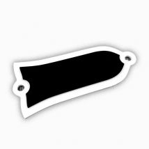 Xinyue Parts Custom E-Gitarre Truss Rod Cover Plate für LP Standard Grave Custom 2 Löcher