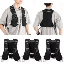 Zaino da trail running per esterni Gilet da corsa leggero per idratazione Zaino da ciclismo riflettente multitasche per escursioni maratona