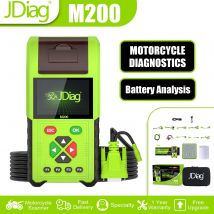 JDiag M200 Motorrad-Diagnosescanner Moto Umfassende Diagnose Lesen Fehlercode-Analyse Echtzeitdaten Moto Repair Tool