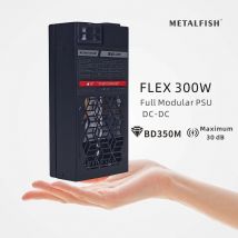 METALFISH Flex 300W Alimentatore modulare completo Flex-ATX 1U PSU per ITX Mini PC POS NAS GPU Dock 220-240V