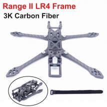 Palette II LR4 3K Carbon Fiber 4 Zoll 185mm Quadcopter Rahmen 4mm Arm Kit mit 3D Druck montage Sitz