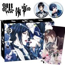 Großhandel Black Butler Sammlung Karten Anime Ciel Sebastian Charming Male God STR LSP BP Charakter Porträt Karten Kind Geschenk Spielzeug
