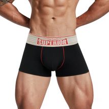 Brand Mens Boxer Sexy Underwear Boxershorts Cotton Soft Underpants Male Sissy Panties 3D Pouch Shorts Under Wear Pants Hombres