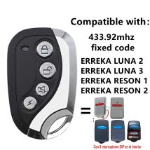 433,92 MHz Erreka Fernbedienung Luna 2, Luna 3, Reson 1, Reson 2 Garagentor Fernbedienung Tür befehl 433MHz fester Code