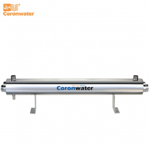 Sistema de desinfección UV comercial del esterilizador 110W del agua UV SS304 24 GPM