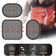 Elektroden blatt Pads Ersatz gel für ems Muskels timulator Bauch abs Toner Massage Bauch Schlankheit gürtel Patch