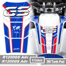3D R 1200/1250 GS Adv Tank Pad Stickers Gas Tank Protection Decals For R1250GS Adventure 2019-23 R1200GS Adv LC 2014-19