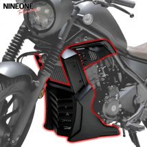 CL500 Motorrad Mattschwarze Vordere Untere Verkleidungsabdeckung für Honda Rebel CL CMX 500 CMX500 2017-2025 Motorschutz Seitenverkleidung