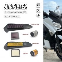 Pokhaomin Moto Aspirazione Aria Pulitore Motore Proteggere Filtro Aria Per Yamaha XMAX 250 300 X MAX 300