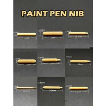 3/10pcs  Replacement Nibs Tips Oblique Square Round Nibs For Repair Marker Acrylic Paint Marker Pen