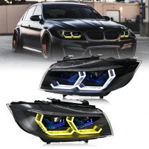 Projector Lens DRL Halogen HID Xenon Headlight Assembly For BMW 3 E90 E91 2005 2006 2007 2008 2009 2010 2011 2012 Headlamp