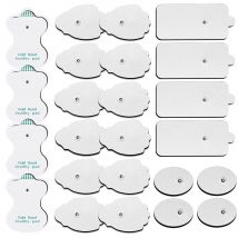 Elektrostimulation Patch EMS Elektrode Muskel Stimulator Pads Für Akupunktur Physiotherapie Zehn Maschine Leitfähiges Gel Wiederverwendbar