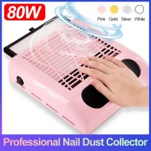Aggiorna la ventola dell'estrattore del collettore di polveri per unghie per la macchina per Manicure potente aspirapolvere per unghie con attrezzatura per unghie con filtro di rimozione